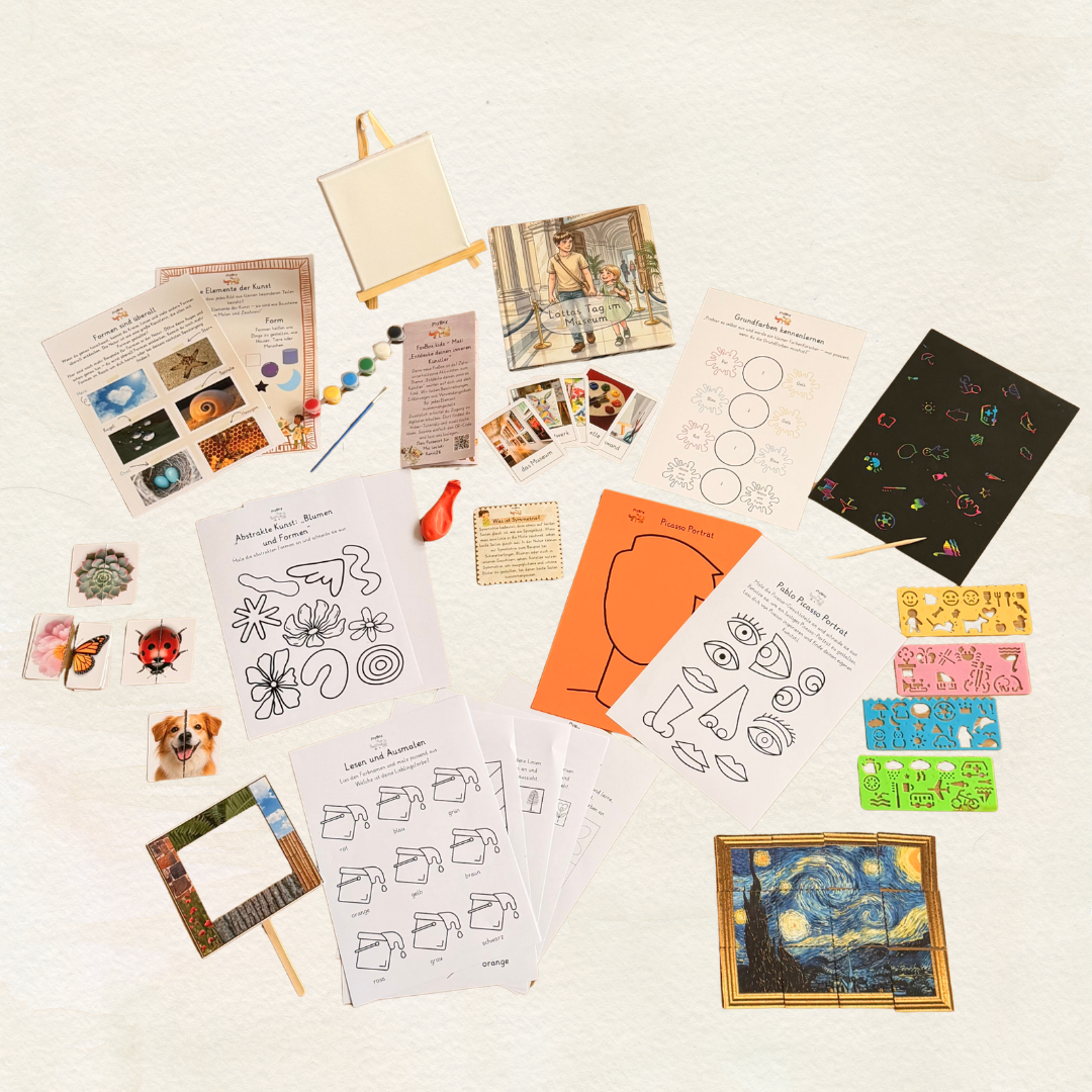 Entdecke deinen inneren Künstler 🎨 mit der Montessori Box - kreative Entfaltung für Kinder.