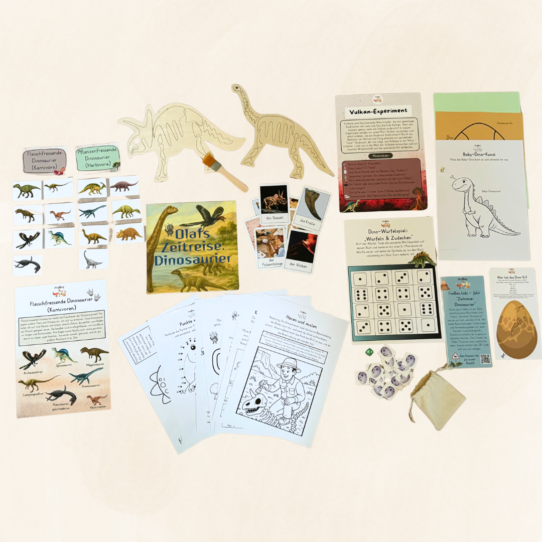 Juli-FoxBox - Zeitreise: Dinosaurier 🦕
