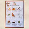 Buch „Tierische Superhelden“ aus der Montessori Box FoxBox, spielerisch lernen über Tiere und ihre Kräfte